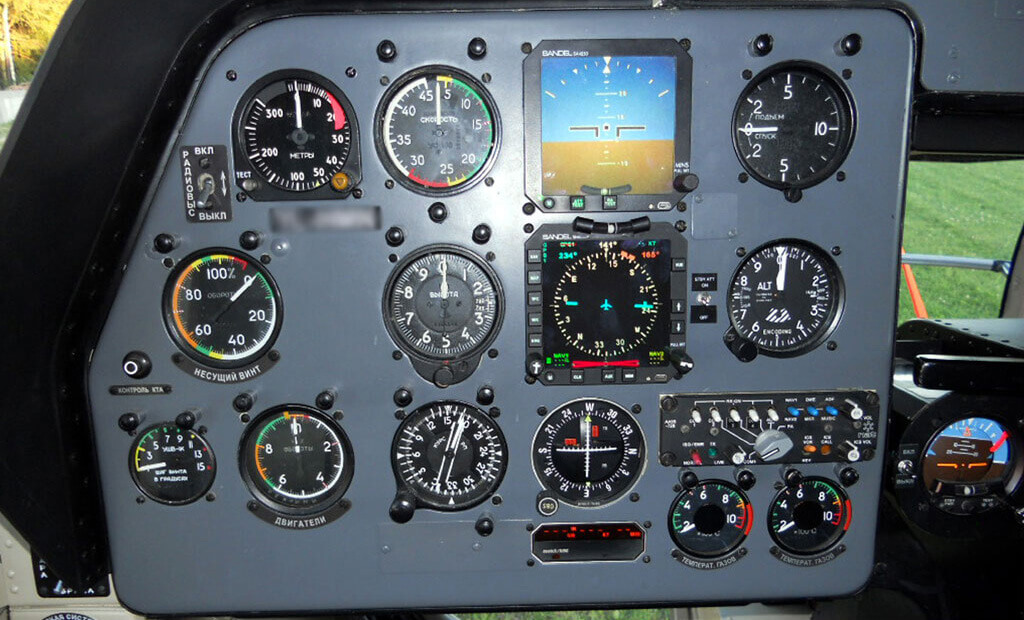 Sandel Glass Cockpit