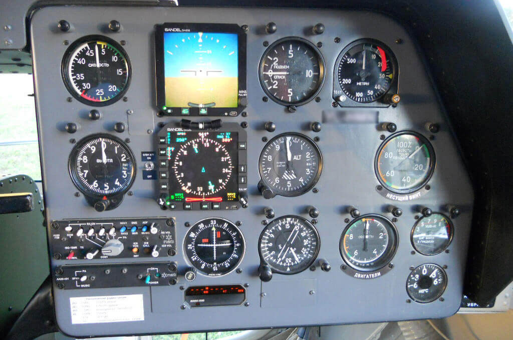 Sandel Glass Cockpit