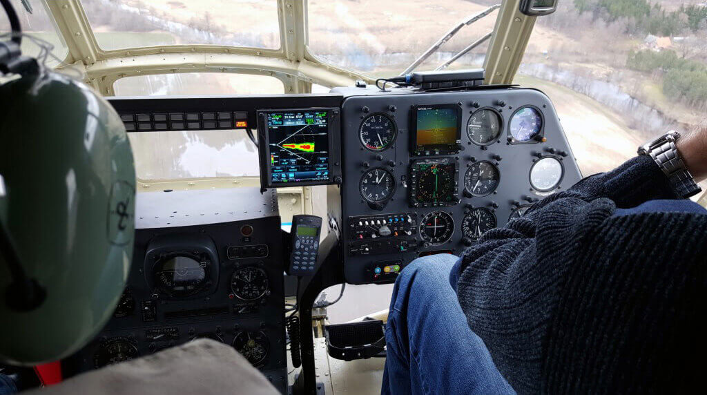 Sandel Glass Cockpit